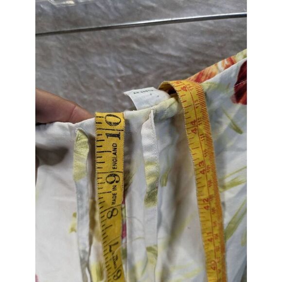 Tommy Bahama Silk Linen Beach Resort Set Button Tank Cropped Pant Small 4 6 - Picture 12 of 13